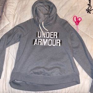 under armour scoop neck hoodie